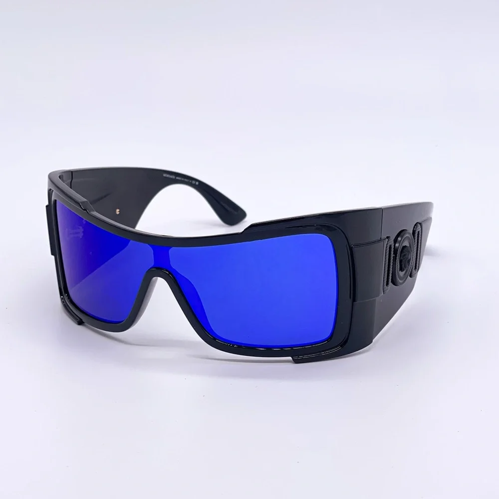 NEW MAXI MEDUSA BIGGIE SHIELD SUNGLASSES VERSACE VE4451 GB1/55 UNISEX NEW